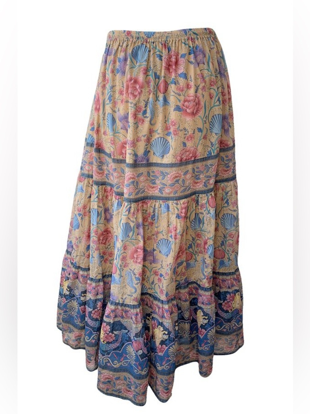 Spell & The Gypsy Collective Seashell Maxi Skirt Opal. - Picture 2 of 11